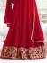 Drashti Dhami red color georgette party wear anarkali kameez